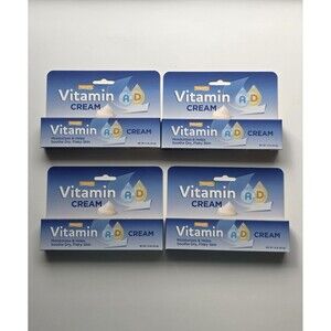 4 Natureplex Vitamin A & D Cream 1.5 oz Moisturizes & Soothe Dry Flaky Skin ~4pk